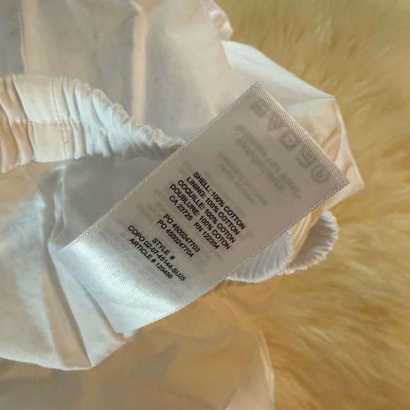 NWT SUNDAY BEST PRARIE SKIRT. WHITE MAXI. SIZE LARGE - Picture 4 of 4